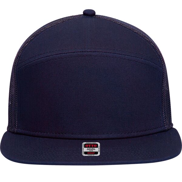 OTTO CAP® "OTTO SNAP" 7 Panel Pro Style Mesh Back Trucker Snapback Hat Thumbnail
