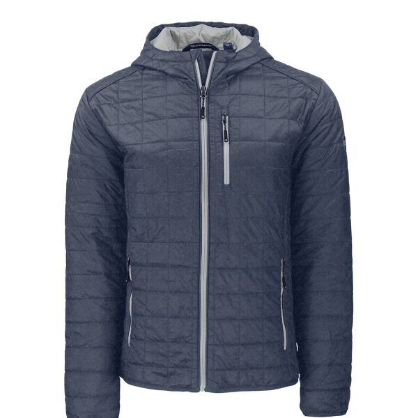 Cutter & Buck Rainier Primaloft Eco Mens Full Zip Hooded Jacket Thumbnail