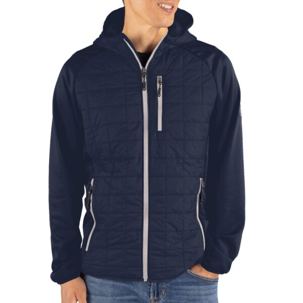 Cutter & Buck Rainier Primaloft Mens Eco Full Zip Hybrid Jacket Thumbnail