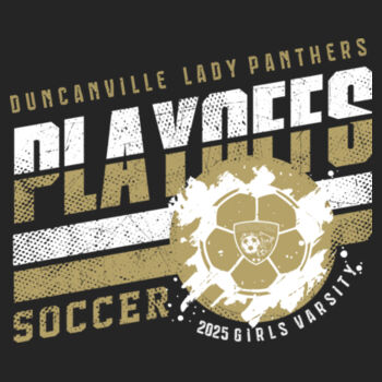 D'Ville Playoffs 25 - Ladies Fan Favorite T-Shirt Design