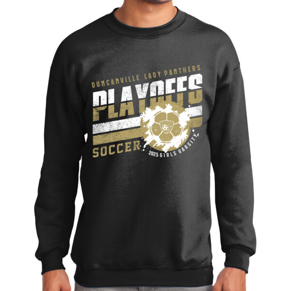 D'Ville Playoffs 25 Tall Essential Fleece Crewneck Sweatshirt  Thumbnail